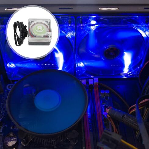 CPU Liquid Cooling Pump with Pwm Control, G1/4 Threaded Port, 500l/ Rate, Liquid Cooler for PC Water Cooling Systems, Compatible with Computer CPU Cooler Fans in Saudi Arabia