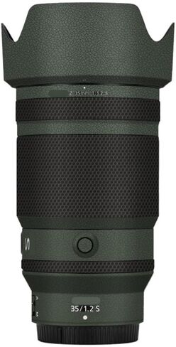 35 1.2 ملصق عدسة الكاميرا المضاد للخدش لـ Nikon Z 35 مم F 1.2 S غطاء واقي فيلم واقي لـ NIKKOR (ألياف الكربون أسود) in Saudi Arabia