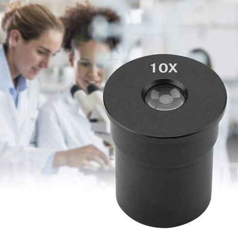 عدسة المجهر، DMH002 H10X 23.2 مم 10X عدسة بصرية للمجهر البيولوجي، مع مكون بصري متقدم، مع مجال رؤية واضح in Kuwait