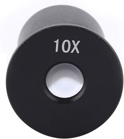 عدسة المجهر، DMH002 H10X 23.2 مم 10X عدسة بصرية للمجهر البيولوجي، مع مكون بصري متقدم، مع مجال رؤية واضح in Kuwait