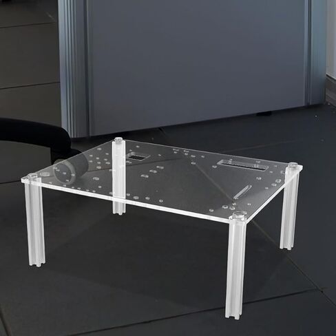 Veemoon Open Air Computer Case DIY Chassis Bracket Compact Open Frame PC Workstation for MATX Motherboards Space-Saving Protective Rack in Saudi Arabia