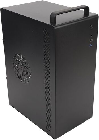 Dpofirs Micro ATX ITX Computer Case, Optimized Space Design Desktop Case in Saudi Arabia