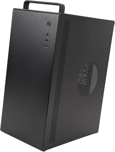 Dpofirs Micro ATX ITX Computer Case, Optimized Space Design Desktop Case in Saudi Arabia