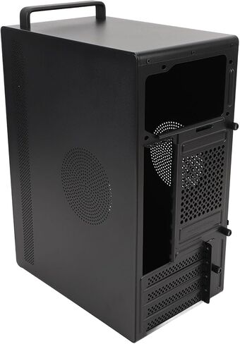 Dpofirs Micro ATX ITX Computer Case, Optimized Space Design Desktop Case in Saudi Arabia