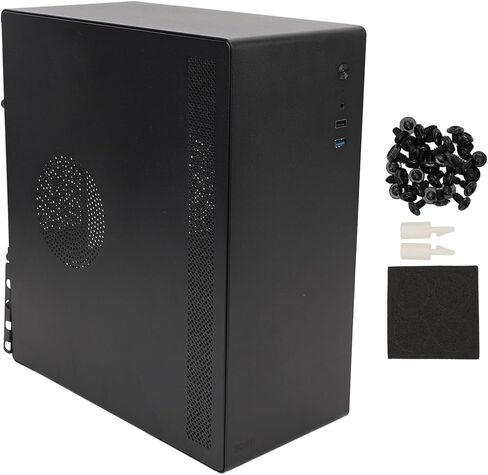 Dpofirs PC Gaming Case, Deep Training Technology Desktop Computer Case for Office for Office in Saudi Arabia
