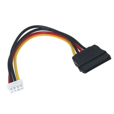 4pin Floppy Female to 15pin Adapter Converter Power Cord Floppy to 15pin Adapter Converters Power Cable Cord in Kuwait