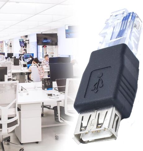 إيثرنت عالي السرعة إلى محول USB RJ45 إيثرنت ذكر إلى محولات USB أنثى in Kuwait