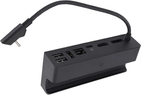 محطة إرساء Yoidesu 7 في 1 لسطح البخار، محور قاعدة HDMI 8K 4K 60 هرتز مع شحن PD 100 وات وإيثرنت جيجابت لسطح البخار OLED ROG Ally Legion Go (قابس أمريكي) in Kuwait