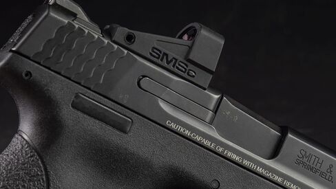 SMSc - Shield Mini Sight Compact - بصمة RMSc - عدسة واضحة تمامًا - شاهد مشارك - مشهد انعكاسي مفتوح - غلاف بوليمر - بصري EDC/CCW - تشغيل دائمًا - سطوع تلقائي in Kuwait