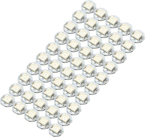 50 قطعة لوحة دارات مطبوعة صغيرة WS2812B WS2811 IC 10 مللي متر × 3 مللي متر 5 فولت SMD 5050 RGB LED وحدة لاردوينو in Saudi Arabia