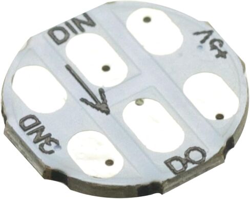 50 قطعة لوحة دارات مطبوعة صغيرة WS2812B WS2811 IC 10 مللي متر × 3 مللي متر 5 فولت SMD 5050 RGB LED وحدة لاردوينو in Saudi Arabia