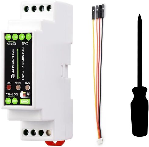 Waveshare Industrial ESP32-S3 Control Board with RS485 and CAN Communication Interfaces, Wi-Fi/Bluetooth Support, Built-in Multiple Protection Circuits in Kuwait