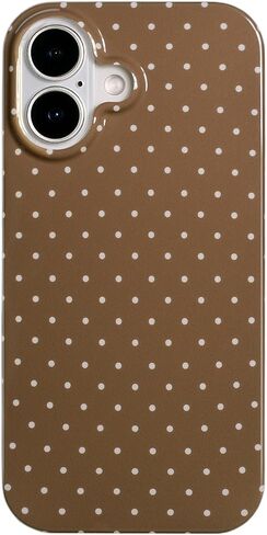حافظة Qokey لهاتف iPhone 17 مقاس 6.3 بوصة - تصميم زهري لامع مقاوم للخدش، هيكل شفاف مضاد للاصفرار، حماية ضد الصدمات من الدرجة العسكرية، غطاء ناعم الملمس وخفيف الوزن، زهرة وردية in Kuwait