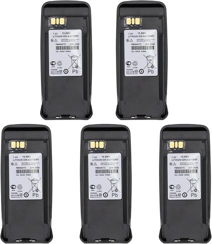 (5 قطعة) بطارية PMNN4077 PMNN4077C [ترقية] لموتورولا XPR 6100 XPR 6300 XPR6350 XPR6380 XPR6500 XPR6550 XIRP6500 PR6380 DGP 6150 DGP4150 DP3601 PMNN4065 البطارية in Saudi Arabia