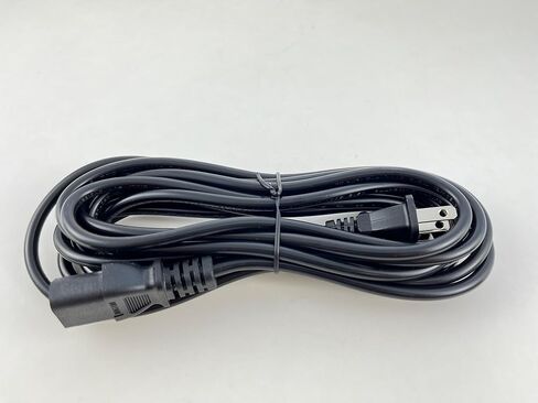 OMNIHIL [UL مدرج] سلك طاقة تيار متردد بطول 15FT C17 2 Prong متوافق مع Rotel CD 14 in Kuwait