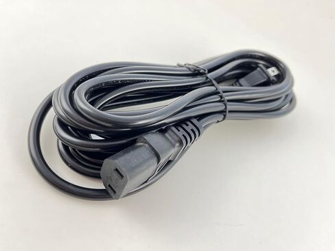 OMNIHIL [UL مدرج] سلك طاقة تيار متردد بطول 15FT C17 2 Prong متوافق مع Rotel CD 14 in Kuwait