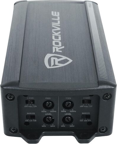 روكفيل PS40 4 قنوات ATV/UTV/دراجة نارية بلوتوث مكبر للصوت IP65 مايكرو أمبير in Kuwait