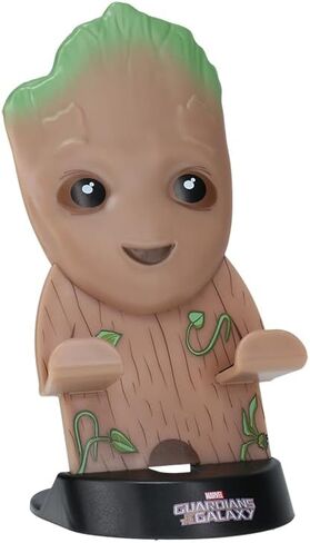 ملحق مكتبي مرخص رسميًا من Guardians of The Galaxy من Paladone، حامل هاتف Groot، متوافق مع أي هاتف محمول أو جهاز محمول، هدية Marvel in Kuwait