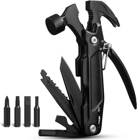 hammer multitool 14-in-1 multitool for men camping multitools outdoor wrench hammer pliers 5.4"EDC tools for men in Saudi Arabia