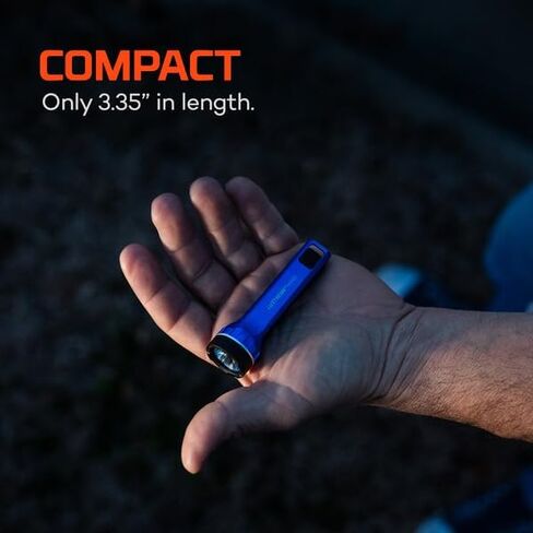 NEBO LUXTREME Nano Pocket Light | 420 Lumens, 5 Light Modes, Compact Rechargeable LED Flashlight, Water Resistant, Durable Aluminum, Includes USB Charging Cable – Black in Saudi Arabia