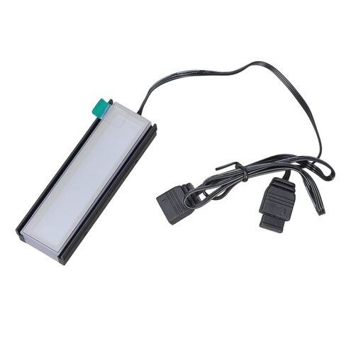 Desktop Memory Cooling Vest 5V RGB Motherboard Synchronous Radiator Aluminum Heatsink Cooler AluminumAlloy GPU Heatsink with RGB Lighting Video Card Cooling Vest Radiator Aura-SYNC Desktop PC in Saudi Arabia