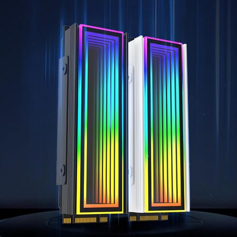 سترة تبريد ذاكرة سطح المكتب 5 فولت RGB اللوحة الأم، مشعاع متزامن من الألومنيوم، مبرد تبريد من سبائك الألومنيوم، وحدة معالجة الرسومات، مع إضاءة RGB، سترة تبريد لبطاقة الفيديو، مشعاع Aura-SYNC للكمبيوتر المكتبي in Kuwait