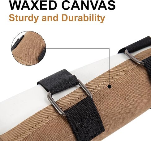 واقي ذراع الرماية، واقيات ذراع من القماش المشمع مع أشرطة قابلة للتعديل، واقي حامي لساعد القوس، ملحقات أساسيات الرماية، هدايا لعشاق الرماية، بني in Kuwait