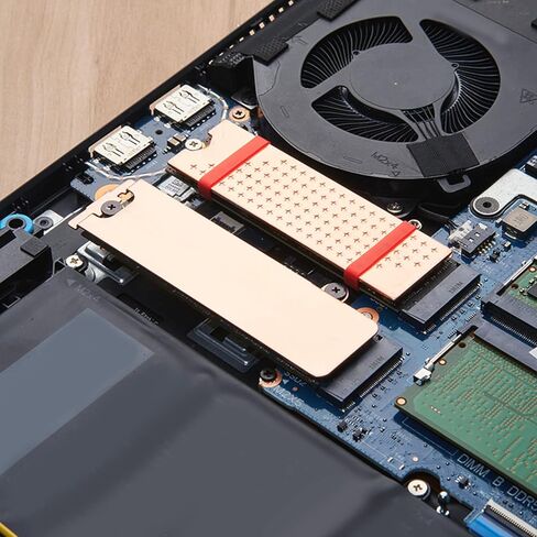 إطار قوس التبريد لـ G15 5530 G16 7630 قوس بطاقة التخزين مجموعة المبرد M.2 2280 SSD مشعات لوحة المبرد in Kuwait