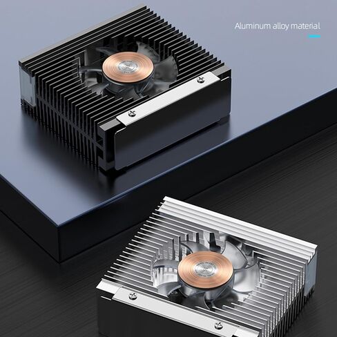 M.2 2280 ARGB محرك الأقراص الصلبة غرفة التبريد M.2 2280 SSD مبردات ARGB مزامنة اللوحة الرئيسية المتعددة كفاءة تبديد الحرارة AGHP أنبوب الحرارة المبرد in Kuwait