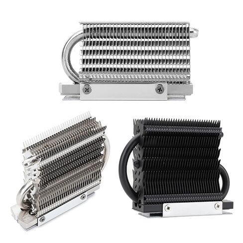 HR-09 2280 M2 Drive SSD Cooler AGHP Heat Pipe Radiator Fully Electroplated Aluminum SSD Heat Sink Ssd Radiator in Saudi Arabia