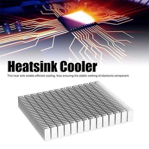 Aluminum Heat Sink Radiator Heatsink Electronic Coolers Heat Dissipation Radiator Cooling Fins for AX3 AX6 Router Compact and Lightweight Design in Saudi Arabia