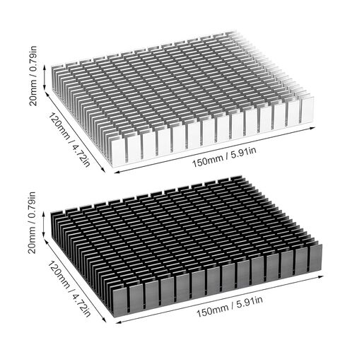 Aluminum Heat Sink Radiator Heatsink Electronic Coolers Heat Dissipation Radiator Cooling Fins for AX3 AX6 Router Compact and Lightweight Design in Saudi Arabia