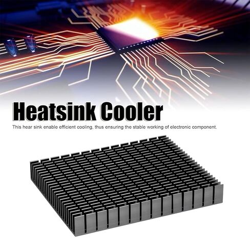Aluminum Heat Sink Radiator Heatsink Electronic Coolers Heat Dissipation Radiator Cooling Fins for AX3 AX6 Router Compact and Lightweight Design in Saudi Arabia