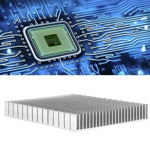 Aluminum Heat Sink Radiator Heatsink Electronic Coolers Heat Dissipation Radiator Cooling Fins for AX3 AX6 Router Compact and Lightweight Design in Saudi Arabia