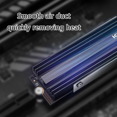2280 Hard Drive Heatsink Thermal Conductivity Metal Cooling Fan Heatsink 2280 NVME CPU Cooling Radiator Replacement Metal Hard Drive Heatsink for NVMe in Saudi Arabia