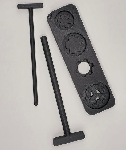 Universal Tool for Rugged Suppressors (Works with Oculus, Obsidian 9/45, Razor, Alaskan360) Carbon Fiber Infused, Heavy-Duty Maintenance Tool/Wrench, Made in USA (With Baffle Alignment Tools) in Kuwait