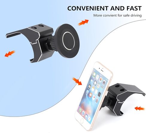 Magnetic Cell Phone Mount Holder Compatible with Land Rover Defender 90 110 130 2020-2025 Center Console Dashboard Phone Holder Bracket Holder for Most Smartphones (Standard) in Saudi Arabia