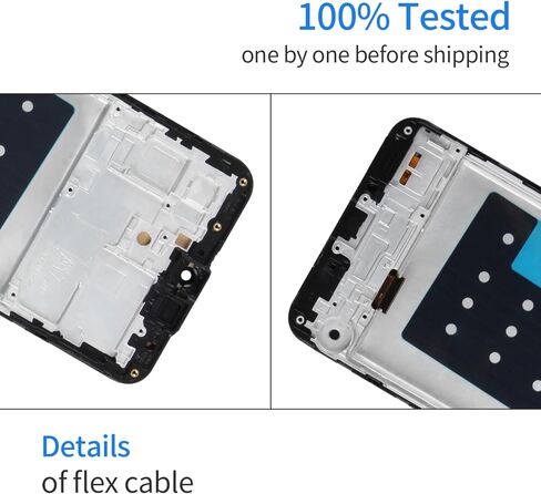 استبدال شاشة TFT لهاتف Samsung A17 5G/A17 4G LCD لهاتف Samsung Galaxy A17 SM-A175F SM-A176B SM-A176B/DS 6.7 بوصة مجموعة محول رقمي LCD تعمل باللمس مع أدوات، أسود مع إطار in Kuwait