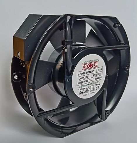 UF15PC12 BTH AC120V 30/30W 172×150×51mm مروحة تبريد الخزانة لمروحة UF15PC12-BTH AC المحورية in Kuwait