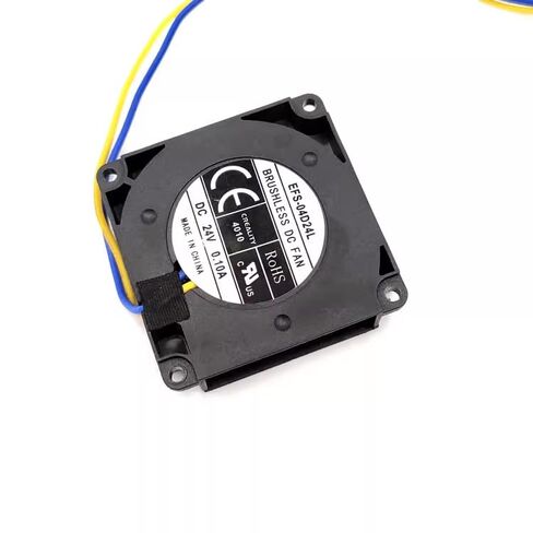 مروحة منفاخ 4 سم، EFS-04D24L، 24 فولت 0.10 أمبير، مروحة تبريد صامتة لسطح المكتب in Kuwait