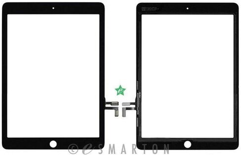 Wholesale Digitizer Touch Screen Glass Lens Replacement for iPad Air 1st Gen iPad 5th Gen A1822 A1823 A1474 A1475 USA (Black) in Saudi Arabia