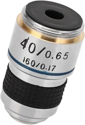 40X Microscope Objective Lens 185 Achromatic Standard RMS Thread Biological Microscope Objective Lens for Chemistry Physics in Saudi Arabia