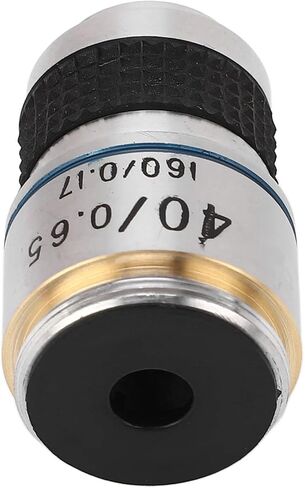 40X Microscope Objective Lens 185 Achromatic Standard RMS Thread Biological Microscope Objective Lens for Chemistry Physics in Saudi Arabia