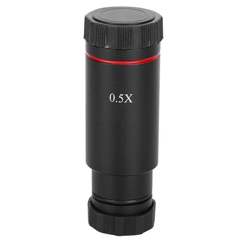 عدسة محول كاميرا مجهر Hyuduo 0.5X C Mount 25 مم لكاميرا CCD ذات العدسة الإلكترونية in Kuwait