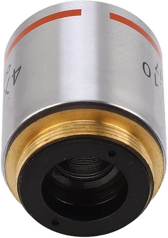 4X Objective Lens Microscope Accessory Replacement Part RMS Thread Parallel Optical Beam Clear Imaging in Saudi Arabia