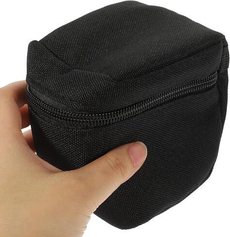 Camera Lens Storage Bag Padded Protective Zipper Pouch for Travel Dslr and Mirrorless Cameras Shockproof Lens Case Organizer in Saudi Arabia