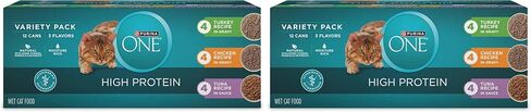 Purina ONE Natural High Protein Cat Food, True Instinct Chicken Recipe in Gravy - (24) 3 oz. Pull-Top Cans in Kuwait