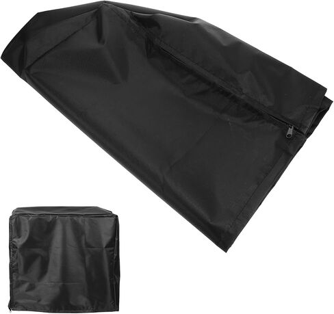 Computer CPU Protector Cover and Tower Dust Cover for Desktop Pc, Universal Black 420D Waterproof Dustproof Case, Office and Home Computer Accessories in Saudi Arabia