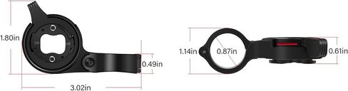 Time TrialTri Bar Mount 22.2mm, Bicycle Computer GPS Handlebar Mount for Garmin Edge Bike GPS, Part Number 010-11807-01 in Saudi Arabia