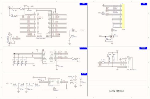 3.5 "وحدة عرض إل سي دي ESP32-3248S035C WiFi + بلوتوث ESP32 مجلس التنمية 320x480 ST7796 سائق 3.5 بوصة شاشة لاب توب لمسي لاردوينو in Kuwait